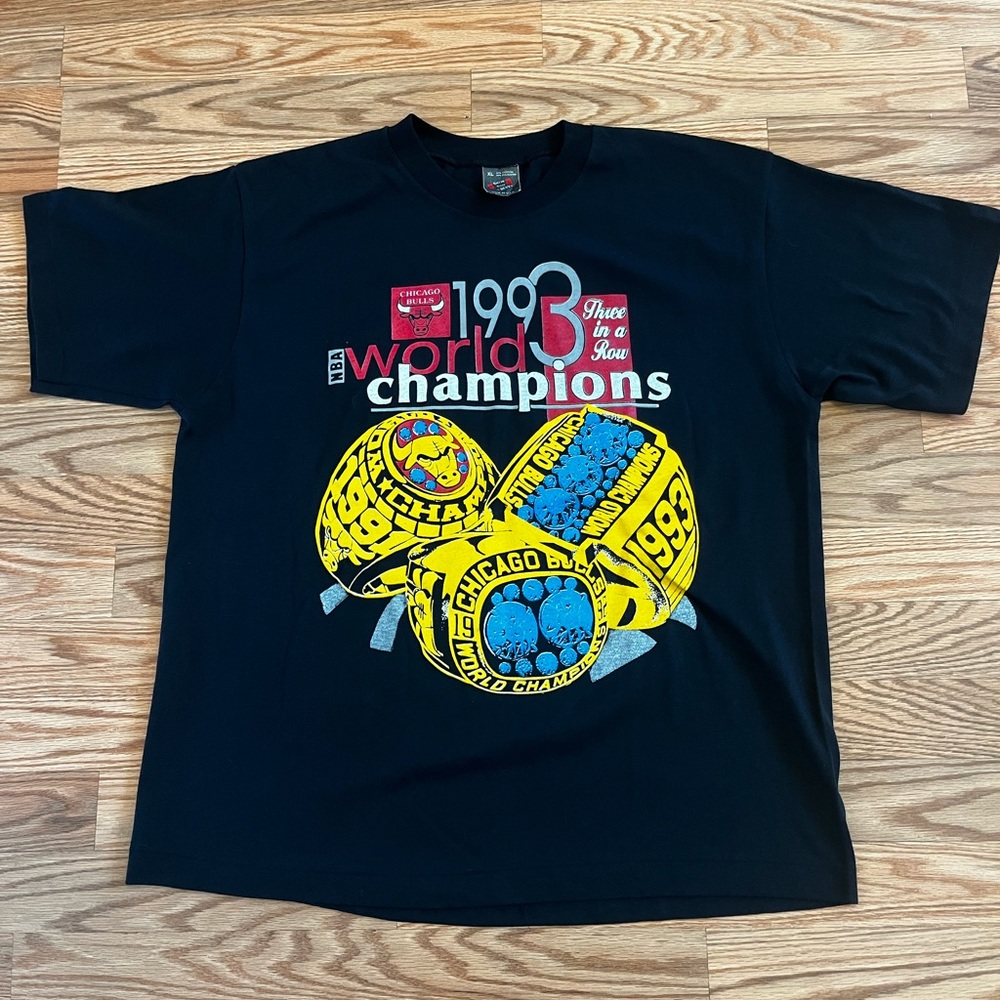 Vintage chicago bulls t-shirt 90s xl mens